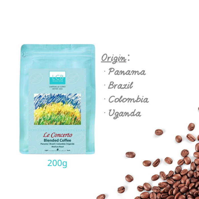 LCB – 精品拼配咖啡豆 (協奏曲) Blended Coffee (Le Concerto)(200g) - K-Smart