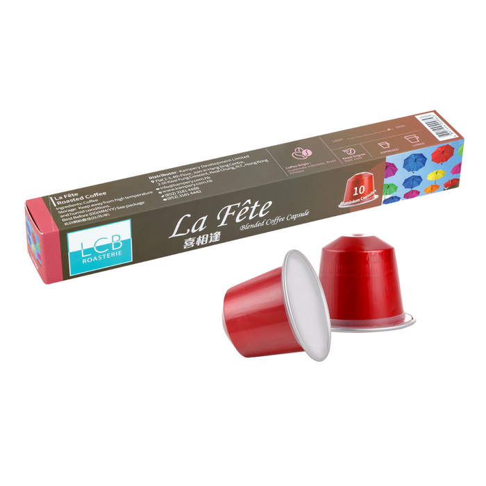 LCB 精品拼配咖啡膠囊 (喜相逢) Blended Coffee (La Fête) 10粒capsules - K-Smart