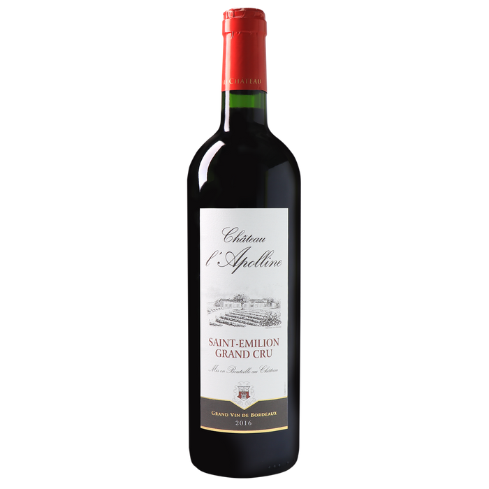 Château L'Apolline 2016 Saint-Emilion Grand Cru - Bordeaux Red Wine - K-Smart