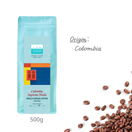 LCB – 哥倫比亞 蕙蘭 蘇帕摩 純原單品咖啡豆 Single Origin Coffee (Colombia Supremo Huila)(500g) - K-Smart