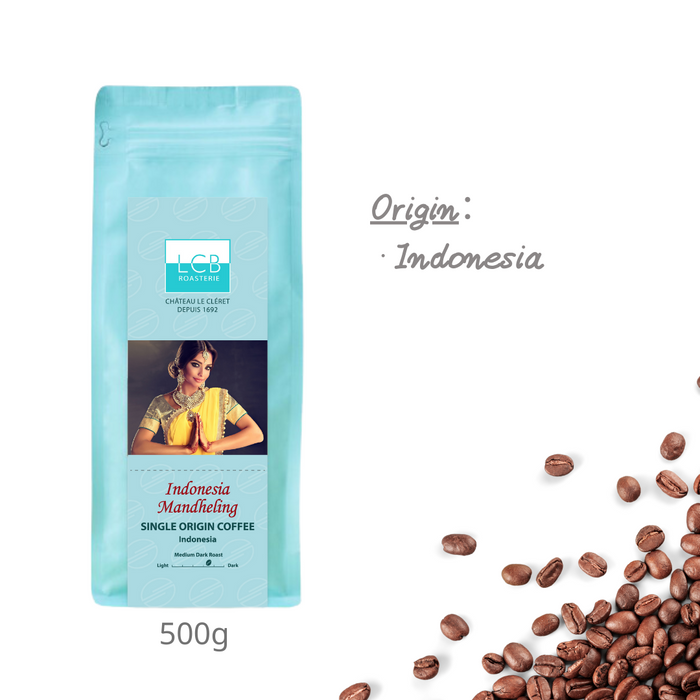 LCB – 印尼曼特寧 純原單品咖啡 Single Origin Coffee (Indonesia Mandheling)(500g) - K-Smart