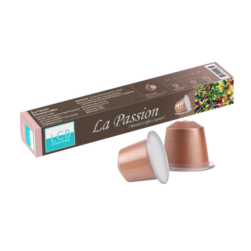 LCB 精品拼配咖啡 (濃情) Blended Coffee (La Passion) 10粒capsules - K-Smart