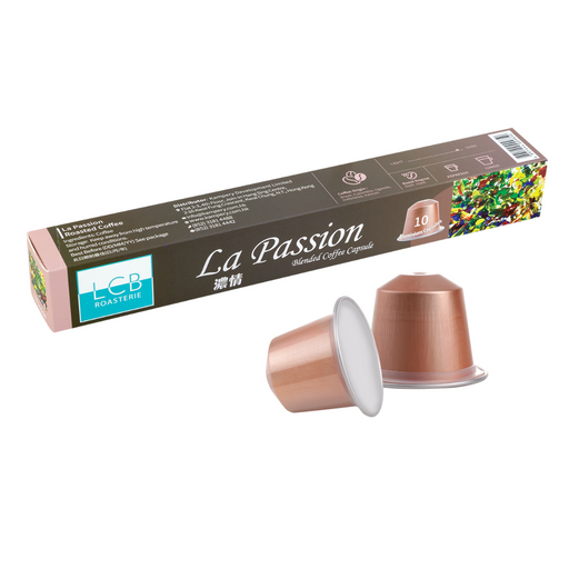 LCB 精品拼配咖啡膠囊 (濃情) Blended Coffee (La Passion) 10粒capsules - K-Smart