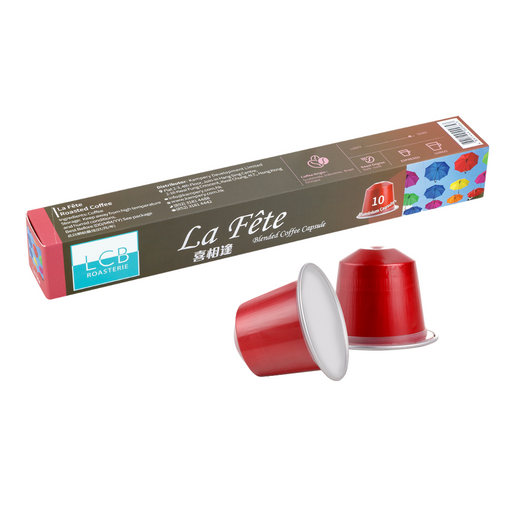 LCB 精品拼配咖啡膠囊 (喜相逢)  Blended Coffee (La Fête) 10粒capsules - K-Smart