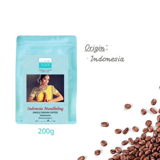 LCB – 印尼 蘇門答臘 曼特寧 純原單品咖啡豆 Single Origin Coffee (Indonesia Mandheling)(200g) - K-Smart