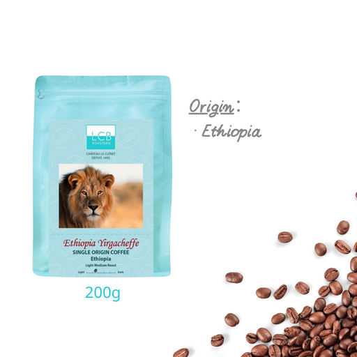 LCB – 埃塞俄比亞 耶加雪菲 純原單品咖啡豆 Single Origin Coffe (Ethiopia Yirgacheffe)(200g) - K-Smart
