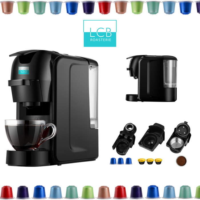 Livoo - DOD217C 4-in-1 multi-capsule koffiezetapparaat - 1400 W, 20 bar Livoo - DOD217C 4-in-1 multi-capsule koffiezetapparaat - 1400 W, 20 bar
