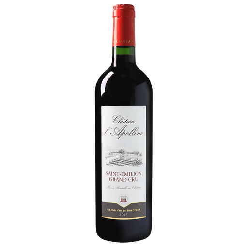 Château L'Apolline 2016 Saint-Emilion Grand Cru - Bordeaux Red Wine - K-Smart