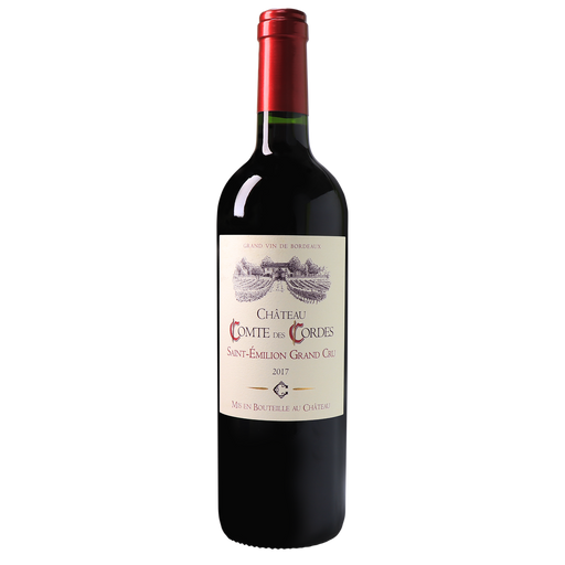 Château Comte des Cordes 2017 Saint-Emilion Grand Cru - Vin rouge de Bordeaux - K-Smart